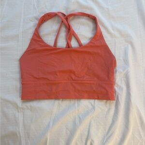 Pink Lululemon Energy Bra